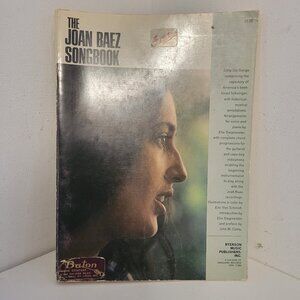 Vintage Joan Baez Music and Lyrics Songbook